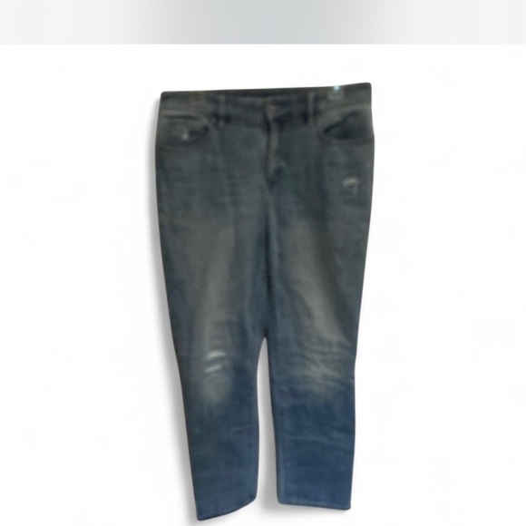 Chico's Denim - Chico's Blue Denim Girlfriend Slim Jeans